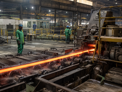 Industrial Steel Production